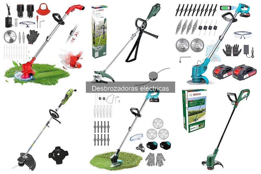Problemas comunes con desbrozadoras eléctricas y soluciones