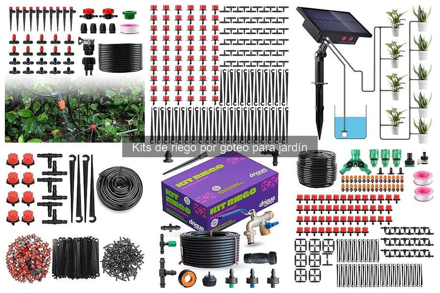 Problemas comunes con kits de riego por goteo y soluciones