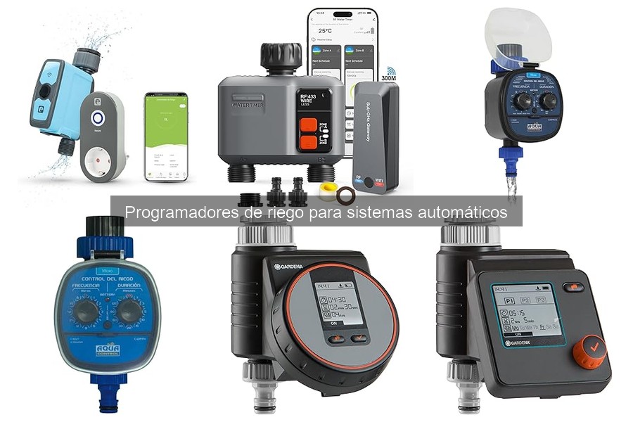 Problemas comunes con programadores de riego y soluciones