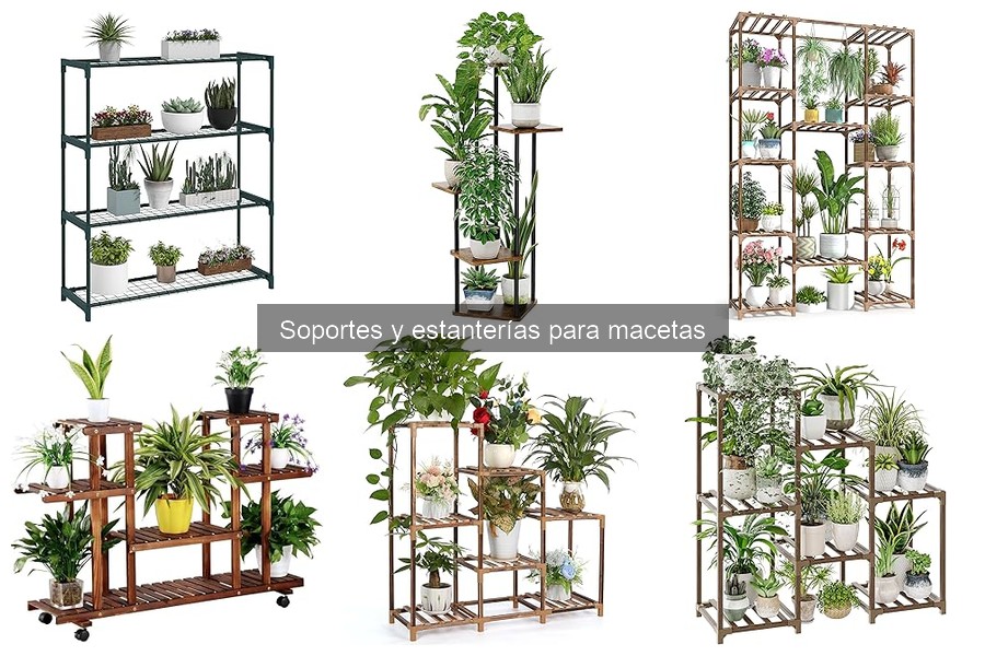 Problemas comunes con soportes y estanterías para macetas
