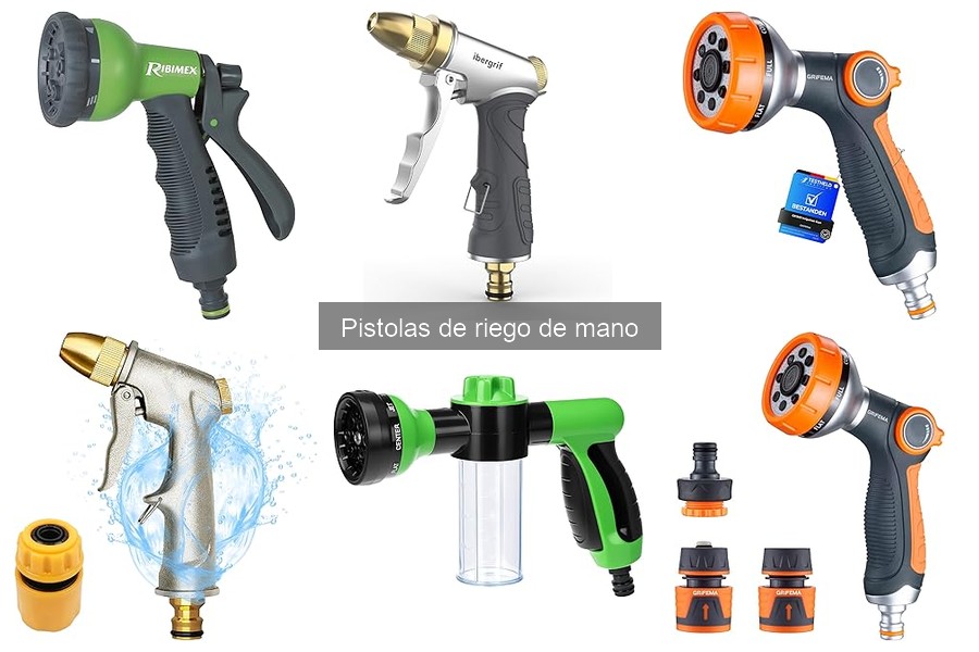 Problemas comunes de las pistolas de riego de mano y soluciones