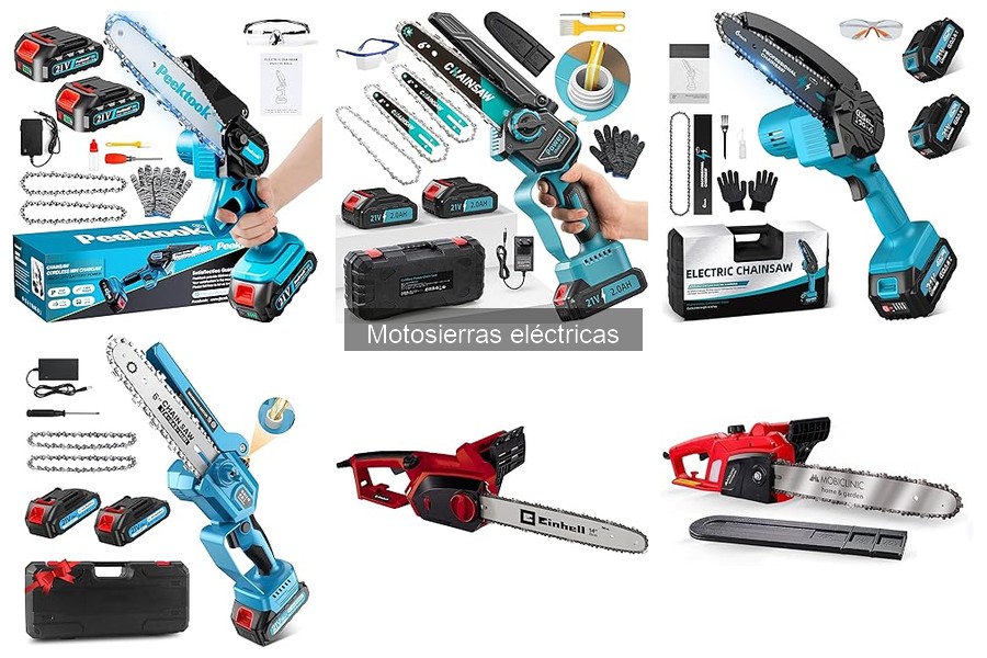 Problemas comunes en motosierras eléctricas y soluciones