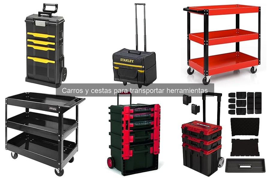 ¿Qué es un carro para transportar herramientas de jardín?