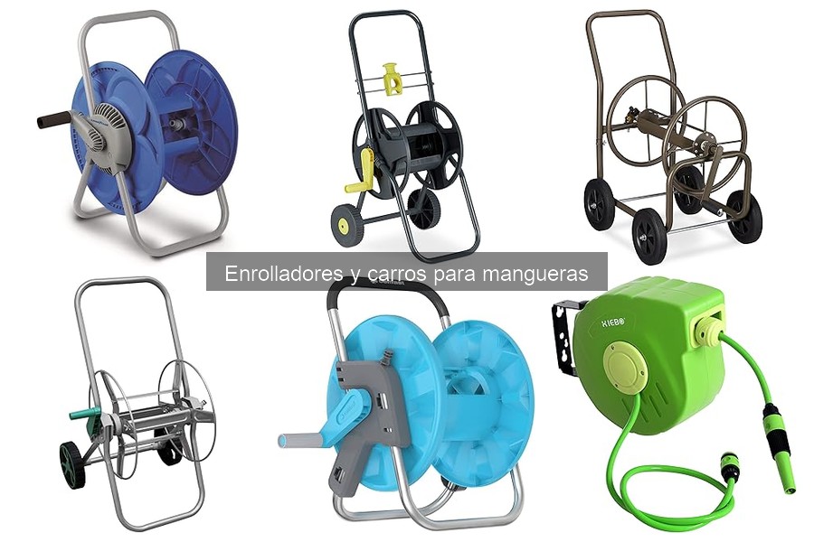¿Qué es un enrollador de manguera y cómo funciona?