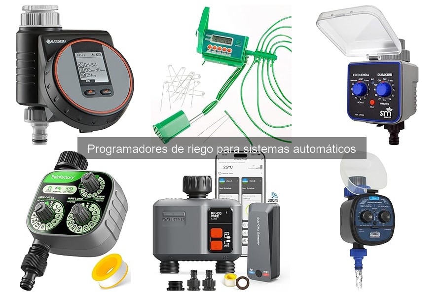 ¿Qué es un programador de riego y cómo funciona?