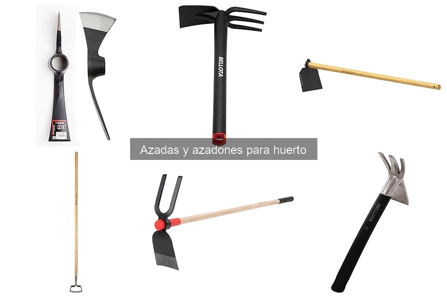 ¿Qué es una azada y para qué se utiliza en el huerto?