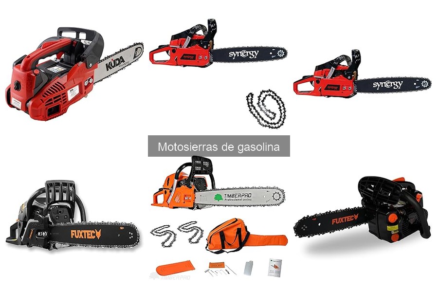¿Qué es una motosierra de gasolina? Características y ventajas