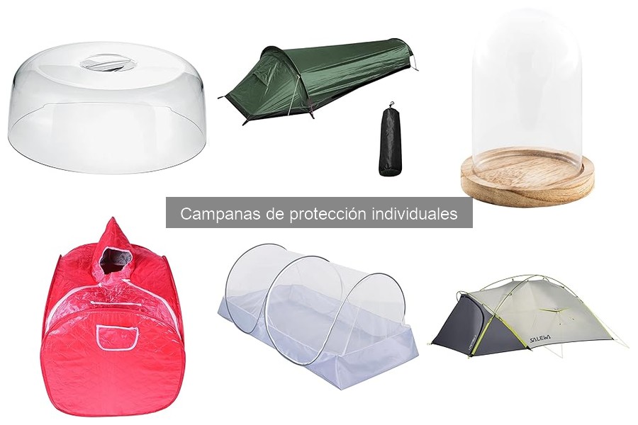 ¿Qué son las campanas de protección individuales en el jardín?