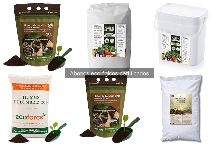 Qué son los abonos ecológicos certificados y sus beneficios