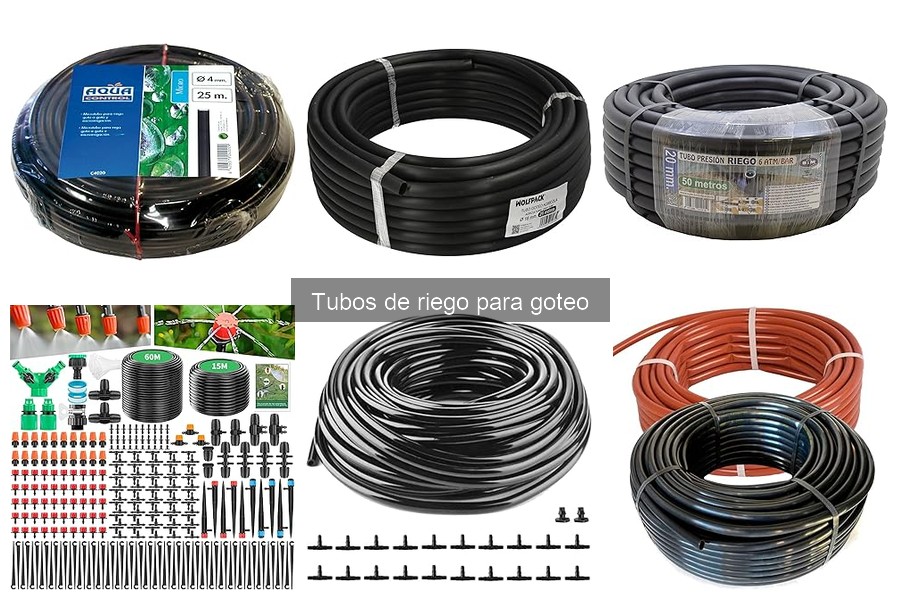 ¿Qué son los tubos de riego por goteo? Ventajas y funciones