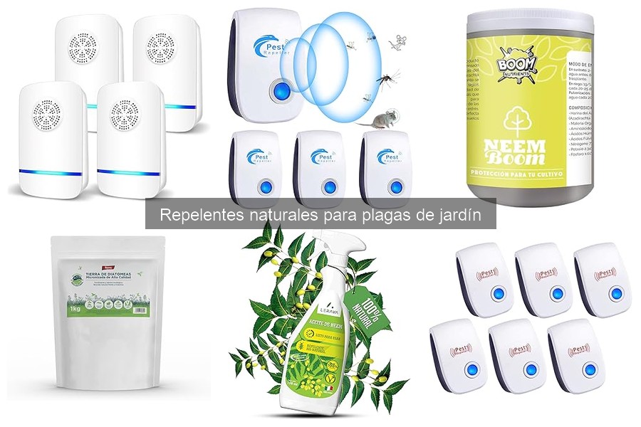 Repelentes naturales para plagas de jardín: ¿Qué son y cómo funcionan?