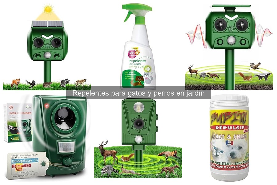 Repelentes para gatos y perros en el jardín: ¿Qué son y cómo funcionan?
