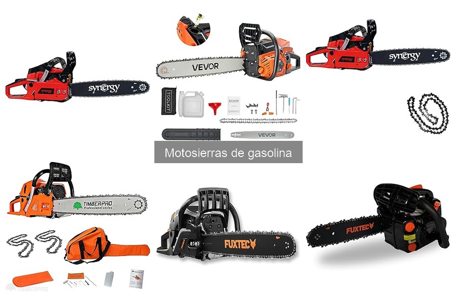 Soluciones para problemas comunes de motosierras de gasolina