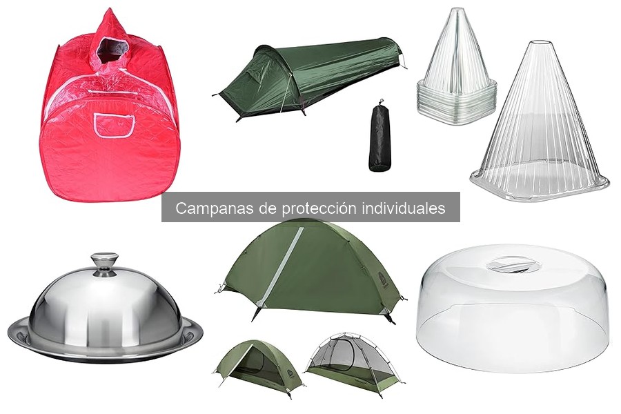 Tipos de campanas de protección para plantas en el jardín