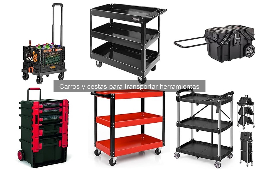 Tipos de cestas para transportar herramientas de jardín
