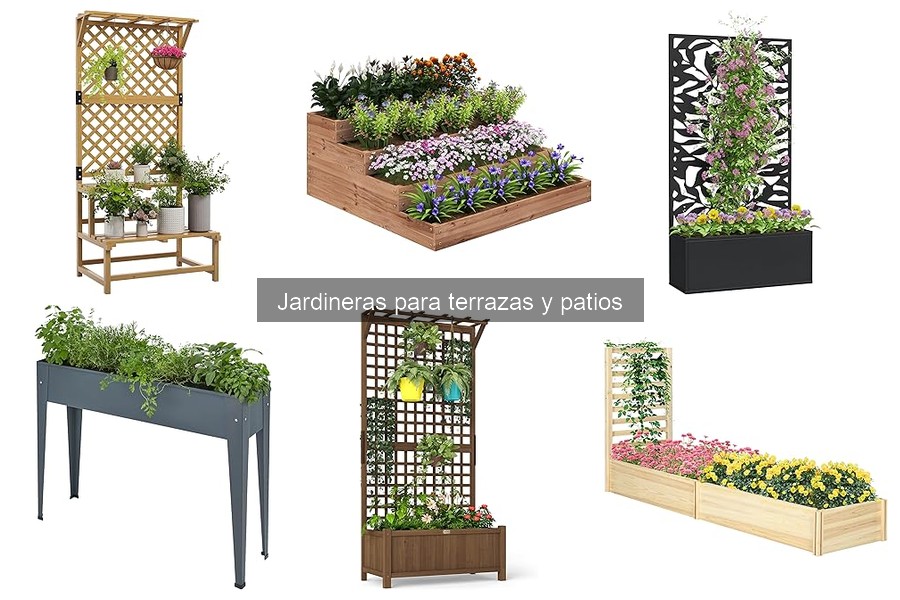 Tipos de jardineras para patios: consejos y variedades