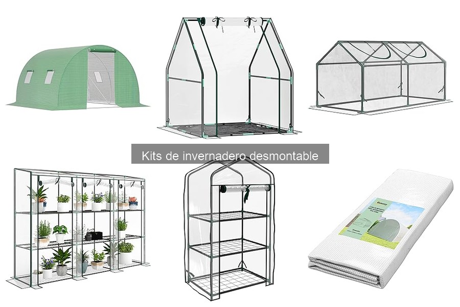Tipos de kits de invernadero desmontable: guía completa