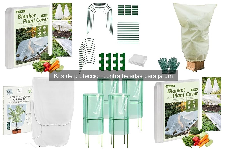 Tipos de kits de protección contra heladas para el jardín