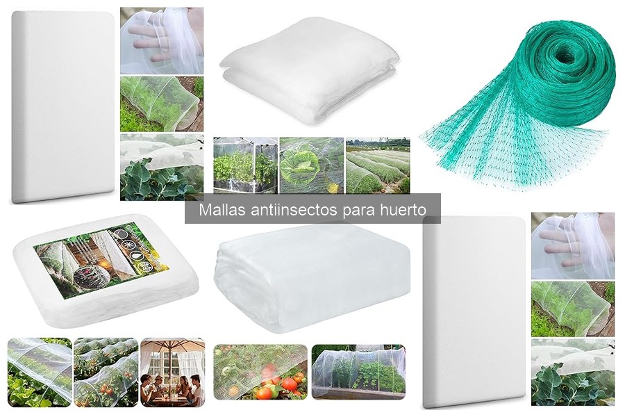 Tipos de mallas antiinsectos: características y comparativa