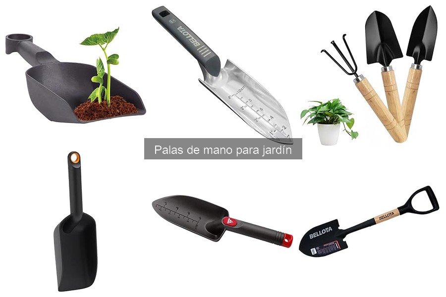 Tipos de palas de mano para jardín y sus usos prácticos
