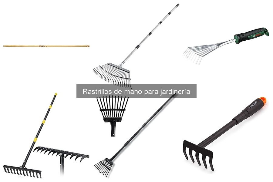 Tipos de Rastrillos de Mano para Jardinería: Guía Completa