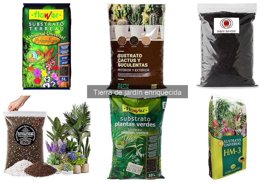 Tipos de tierra de jardín enriquecida para tus plantas