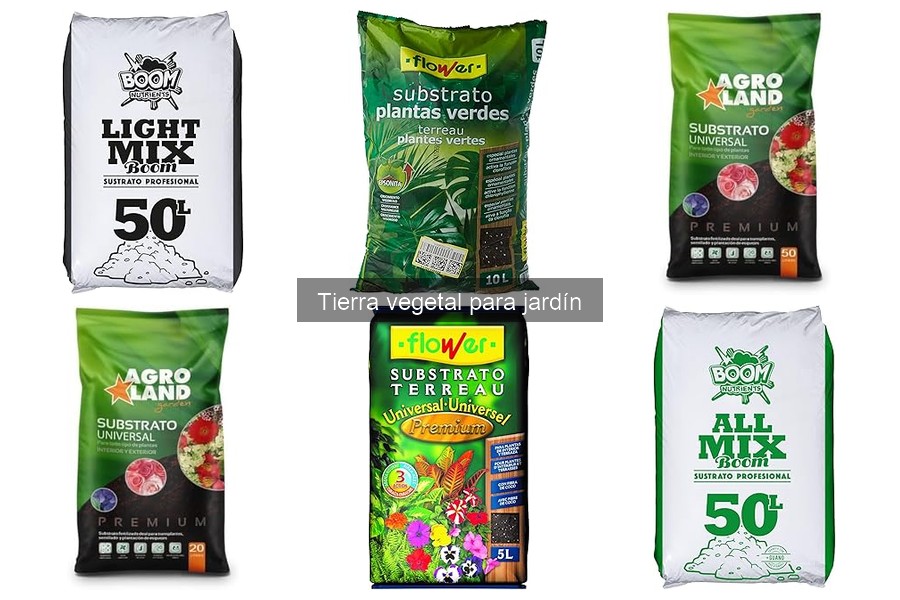 Tipos de tierra vegetal para jardín: características y usos
