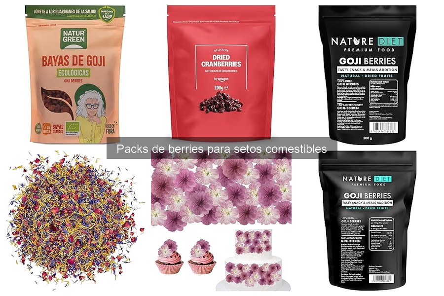 Todo sobre los packs de berries para setos comestibles