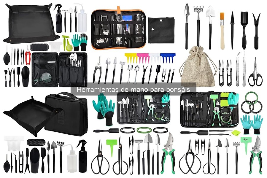 Ventajas de herramientas específicas para bonsáis en jardinería