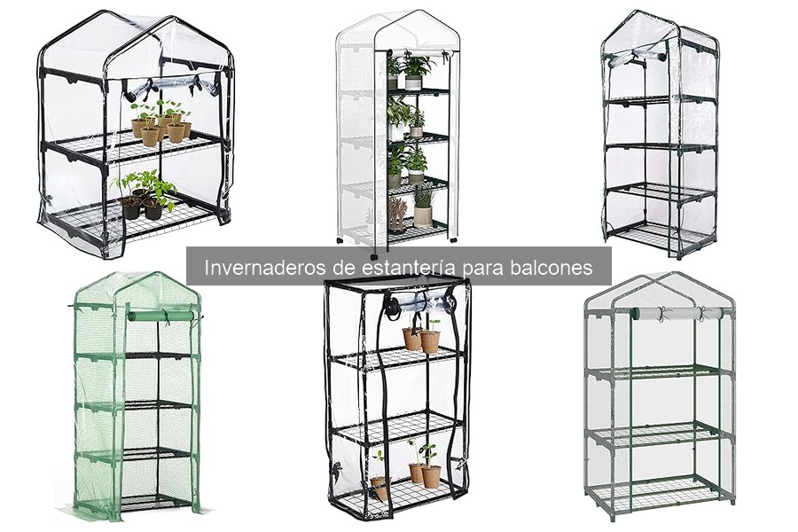 Ventajas de los invernaderos de estantería en balcones