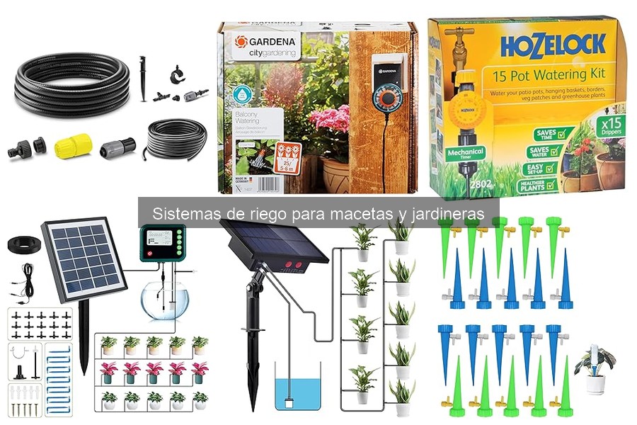 Ventajas de los sistemas de riego automáticos en jardineras