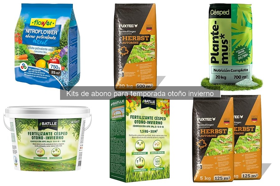 Ventajas de usar kits de abono en otoño e invierno