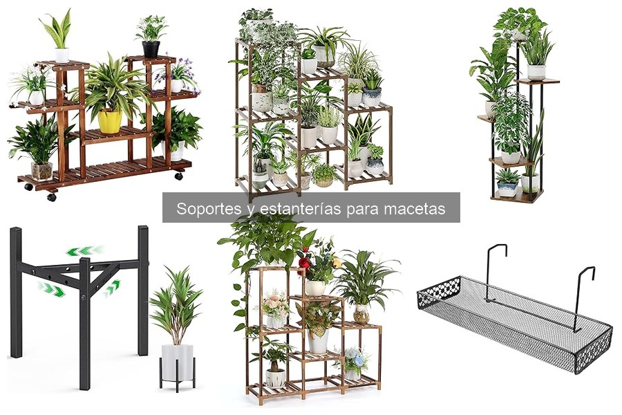 ** Ventajas de Usar Soportes y Estanterías para Macetas en tu Jardín
