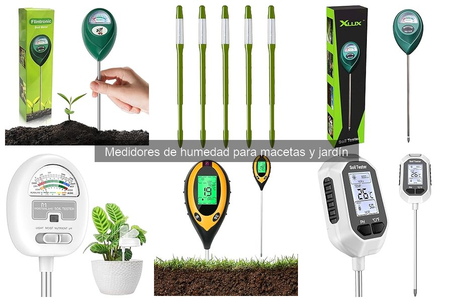 Ventajas de usar un medidor de humedad en el jardín