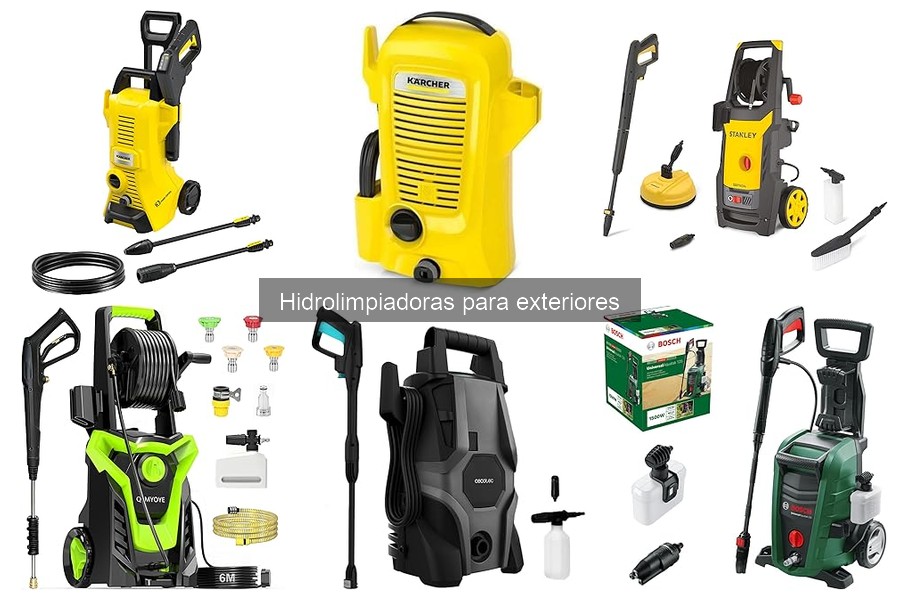 Ventajas y desventajas de las hidrolimpiadoras para exteriores