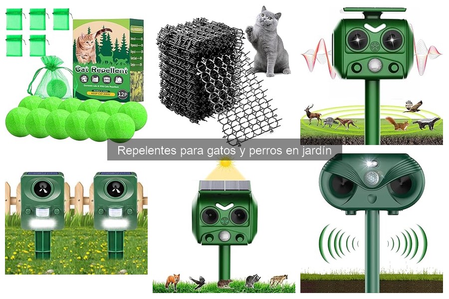 Ventajas y desventajas de los repelentes para mascotas en el jardín
