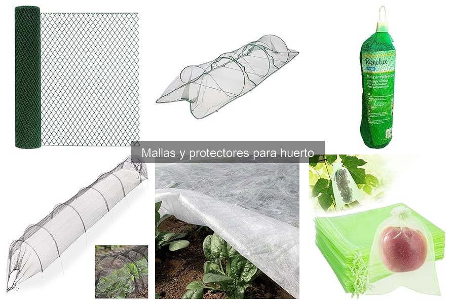 Ventajas y desventajas de usar mallas en el huerto